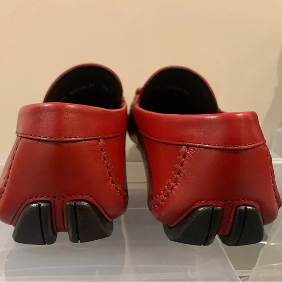 Salvatore Ferragamo Parigi Leather Driving Loafers (Rare) - Picture 3 of 5